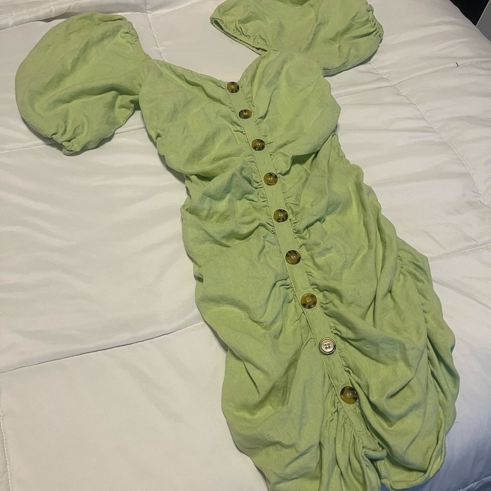 Green dress